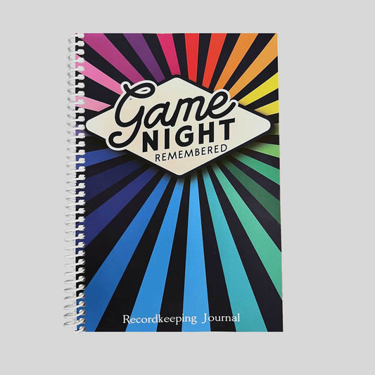 Board Game Journal - Game Night Remembered Record Book